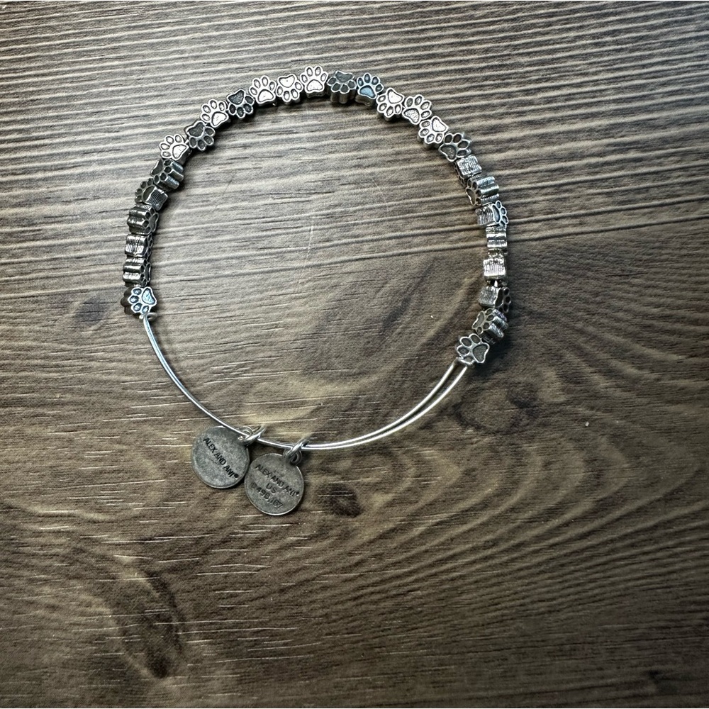 Alex and Ani beaded paw